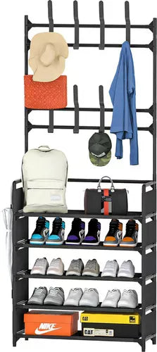 Zapatero Perchero Organizador 5 niveles