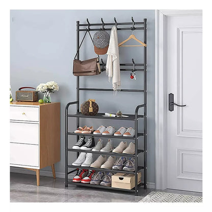 Zapatero Perchero Organizador 5 niveles
