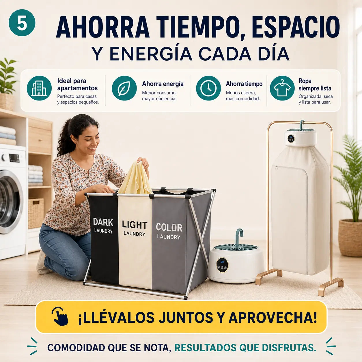 Combo lava y seca (Ahorra 30%)