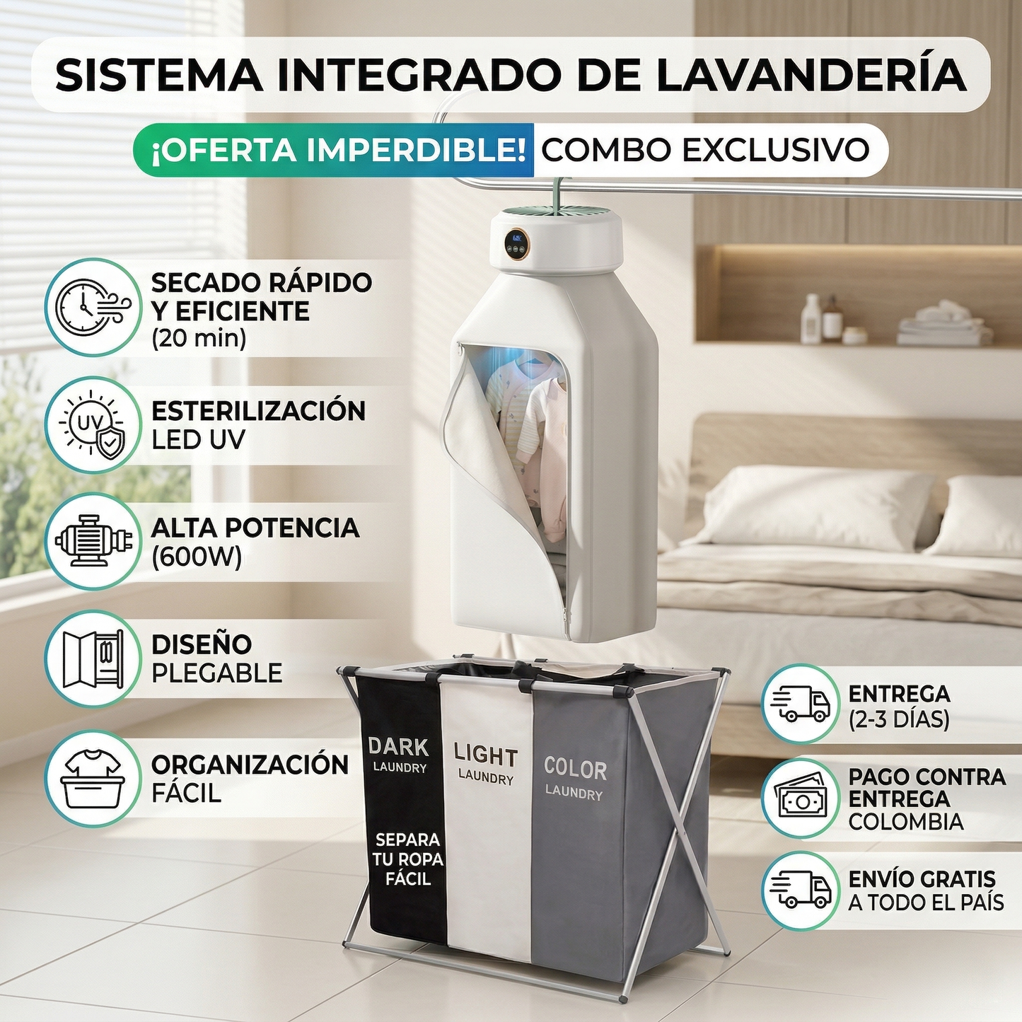 Combo lava y seca (Ahorra 25%)